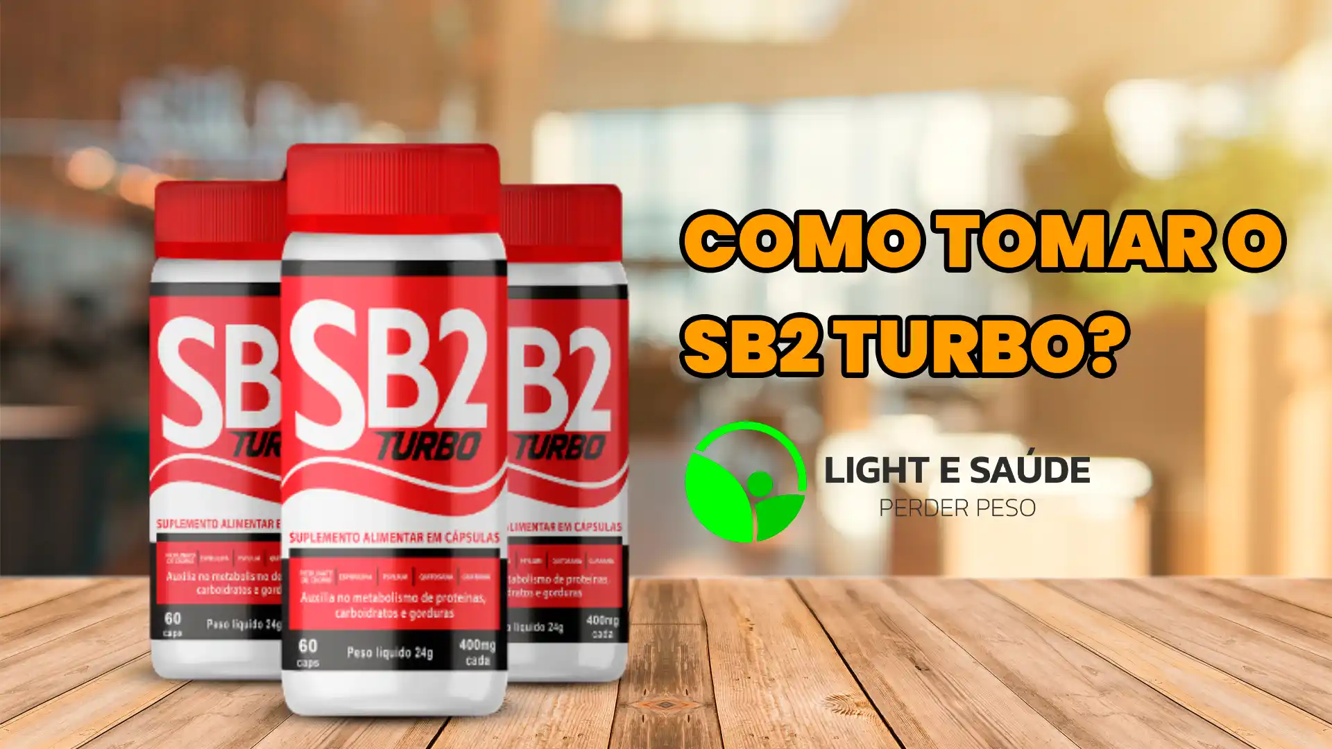 Como tomar o SB2 Turbo?